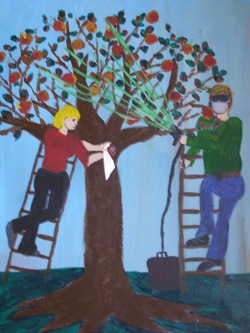 Unhealthy Apple Tree